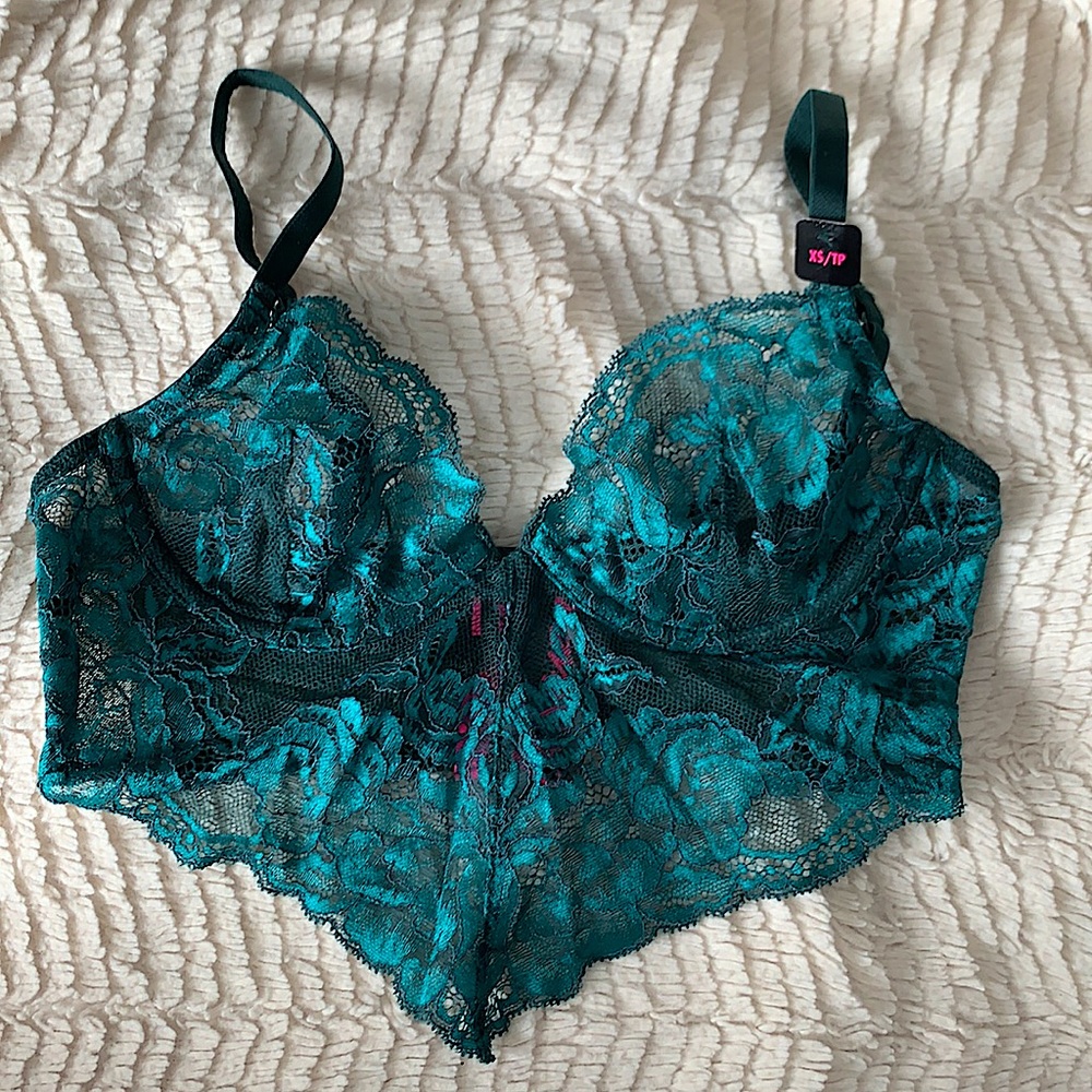 Unlined lace bralette